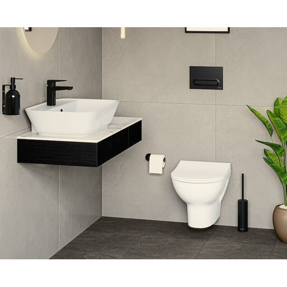 Унитаз подвесной безободковый Vitra Zentrum Round 7786B003-0075 - фото 2