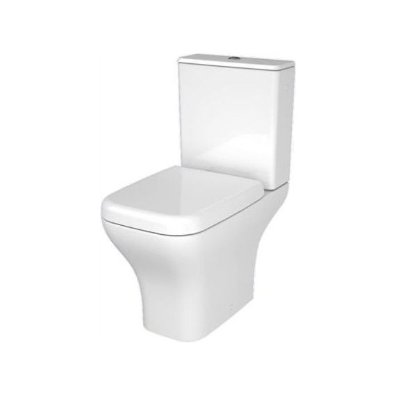 Унитаз-компакт VitrA Polar 9843B003-7201 с крышкой микролифт - фото 2