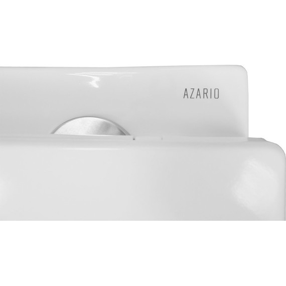 Унитаз подвесной безободковый Azario Teramo AZ-0053-UQ3 (система смыва Торнадо) с тонкой крышкой микролифт, Цвет производителя: белый - фото 11