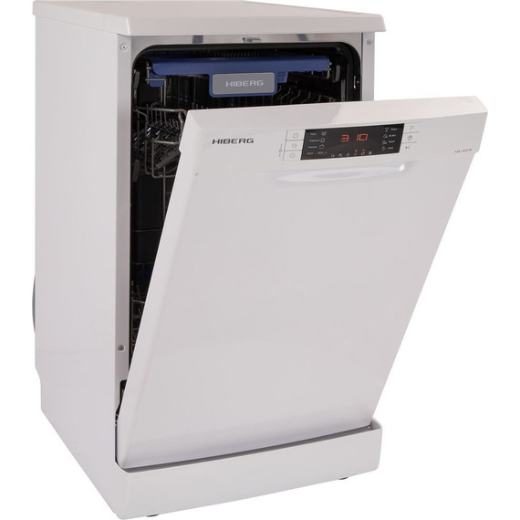 Отдельностоящая посудомоечная машина Hiberg F48 1030 W - фото 2