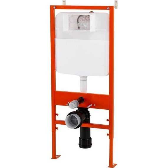 Инсталляция для унитаза BelBagno BB026/BB082BL (кнопка смыва белый глянцевый) - фото 4