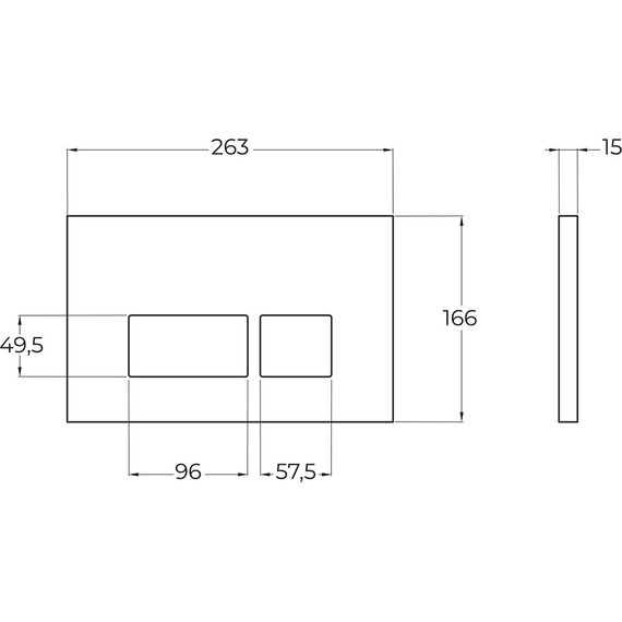 Инсталляция для унитаза BelBagno BB026/BB041CR (кнопка смыва хром глянцевый) - фото 15