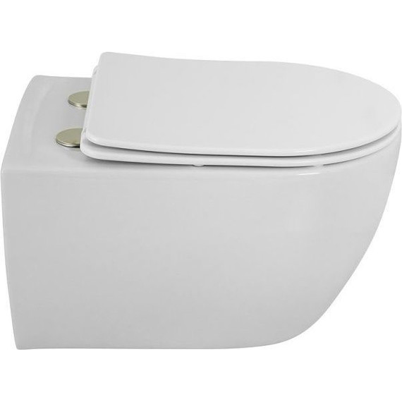 Унитаз подвесной безободковый Cezares Comfort CZR-191-TH - фото 3