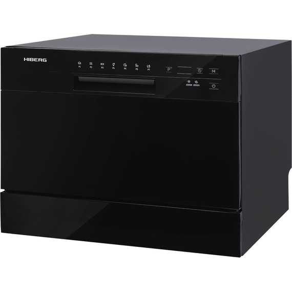 Отдельностоящая посудомоечная машина Hiberg T56 615 B - фото 3