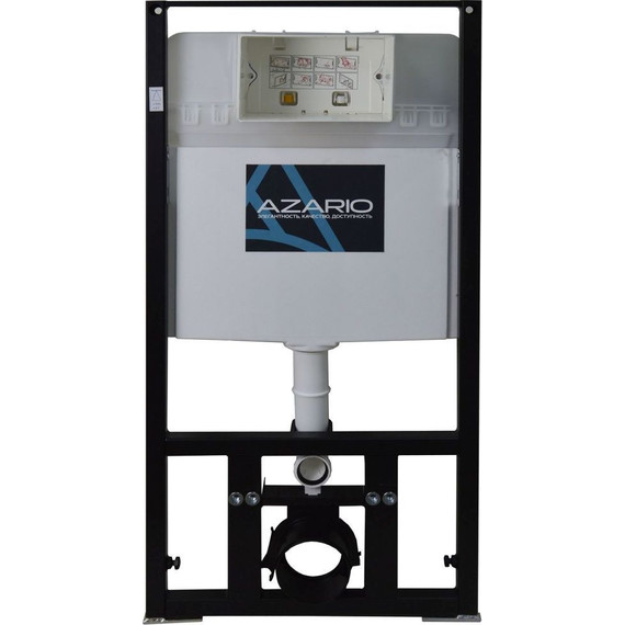 Инсталляция с подвесным безободковым унитазом Azario Teramo AZ-8010-1000+AZ-0052-UQ (система смыва Торнадо) - фото 3