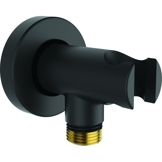 Держатель душевой лейки Bossini C12000.073, чёрный матовый - фото 