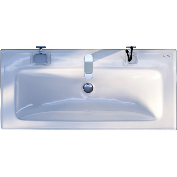 Тумба напольная с раковиной Am.Pm X-Joy 100 см M85AFSX1002WG, белый глянцевый - фото 14