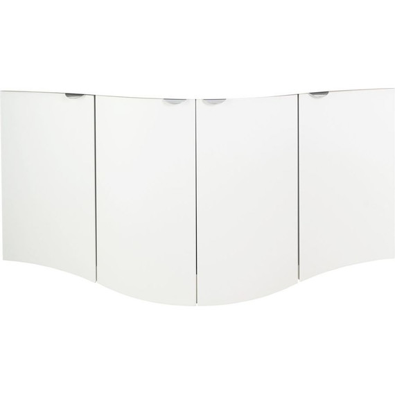 Тумба подвесная с раковиной Cezares Rialto 138 см 55170, Bianco opaco - фото 7