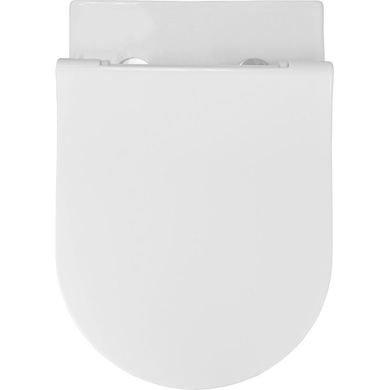 Унитаз подвесной безободковый Azario Ferio 87565 с тонкой крышкой микролифт - фото 7