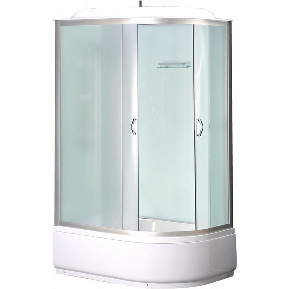 Душевая кабина Loranto CS-66120L F 120х80 см, хром/матовое - фото 