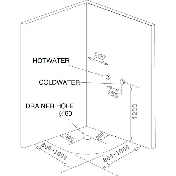 Душевая кабина Loranto CS-6690 G 90х90 см, хром/тонированное - фото 4