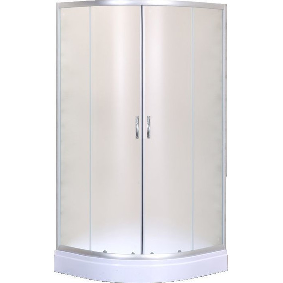 Душевое ограждение Loranto CS-8005S 80х80 см, сатин/матовое - фото 2