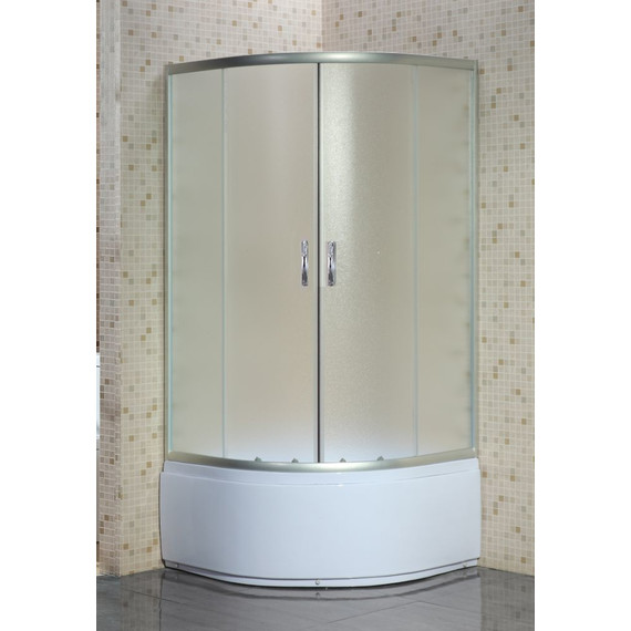 Душевое ограждение Loranto CS-8010S 80х80 см, сатин/матовое - фото 2