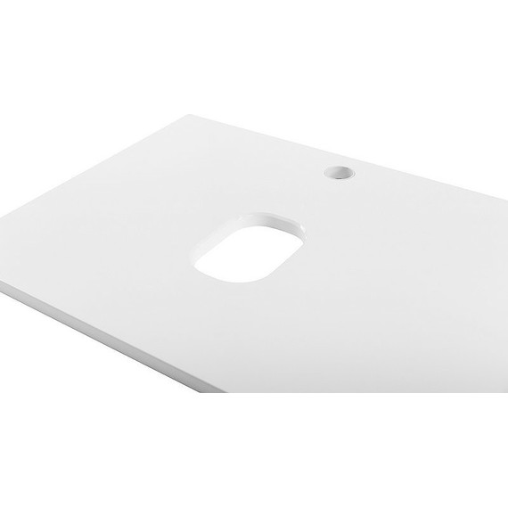 Столешница Cezares 140 см EK-140-2-BL, Bianco Lucido - фото 4