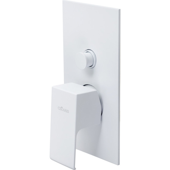 Смеситель для ванны Cezares PORTA-VDIM-BIO, белый матовый, Цвет производителя: белый матовый - фото 