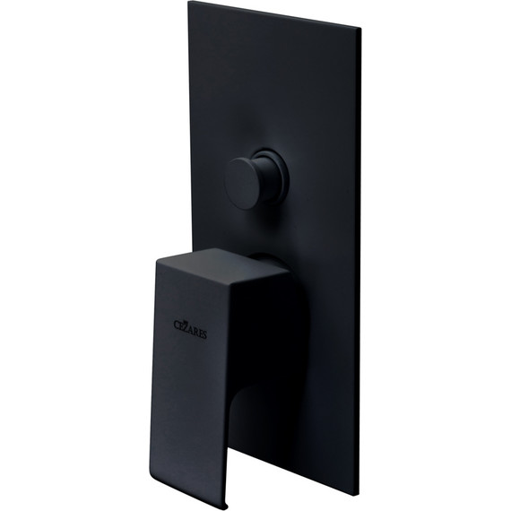 Смеситель для ванны Cezares PORTA-VDIM-NOP, черный матовый, Цвет производителя: чёрный - фото 