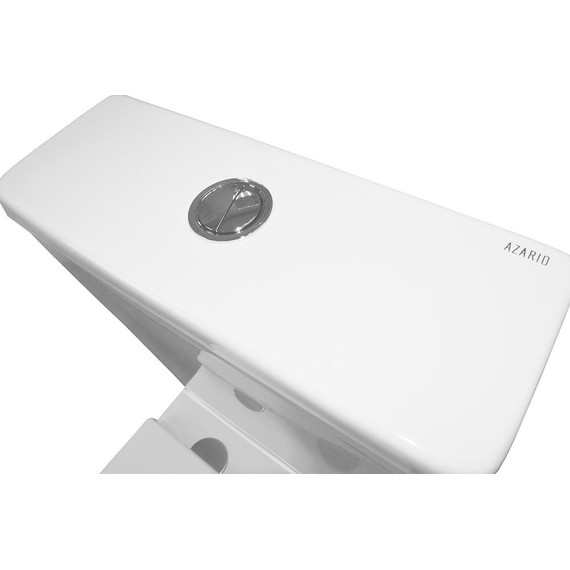 Унитаз-компакт безободковый Azario Vetro AZ-2149 с крышкой микролифт, Цвет производителя: белый - фото 5
