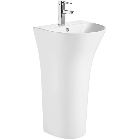 Раковина напольная Azario Fretta Round 48 см - фото 