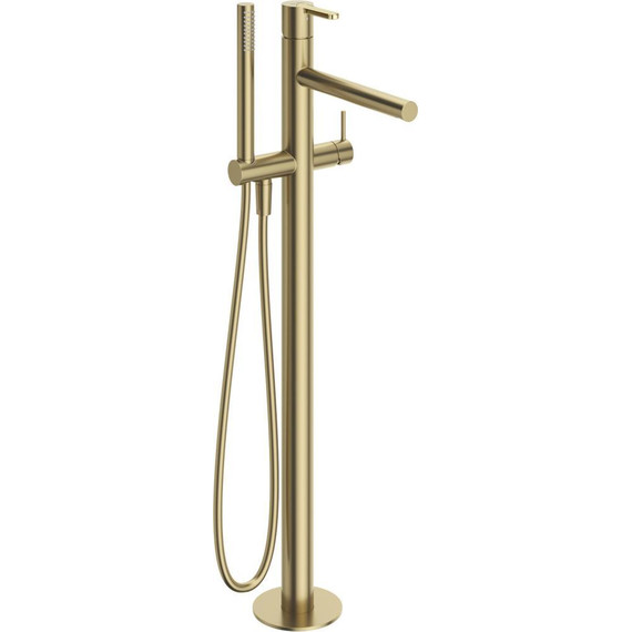 Смеситель для ванны Cezares LEAF-VDP-SR, Sunrise, Цвет производителя: золото - фото 