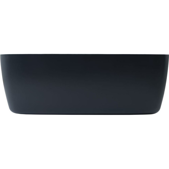 Ванна отдельностоящая Aquanet Family Trend 170х78 см 90778-MW-MB, чёрный матовый - фото 4