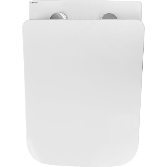 Унитаз подвесной безободковый Azario Boca AZ-2002 с крышкой микролифт, Цвет производителя: белый - фото 8