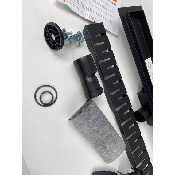 Трап TIM 70 см BAD467002BK, чёрный матовый - фото 14