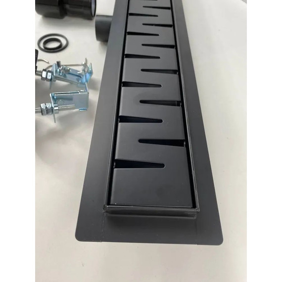 Трап TIM 70 см BAD467002BK, чёрный матовый - фото 5