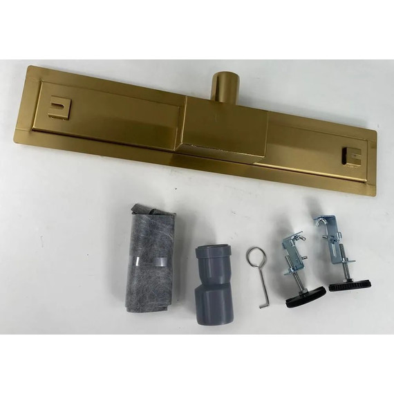 Трап TIM 60 см BAD486002GP, золотой (под плитку) - фото 5