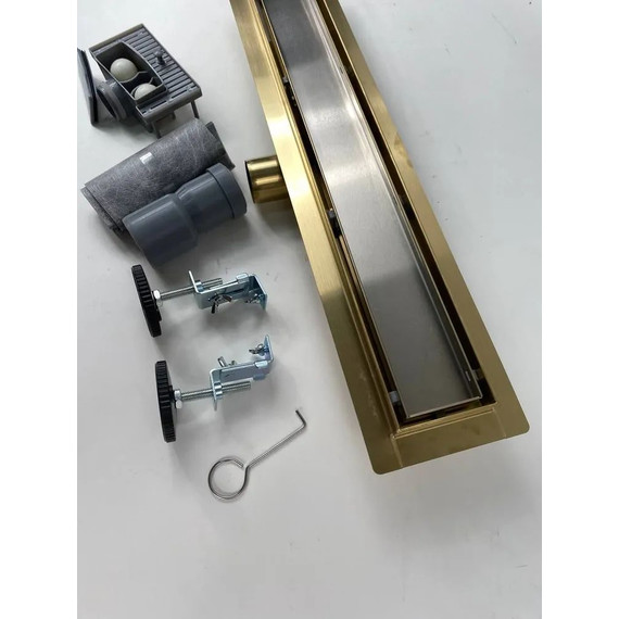 Трап TIM 60 см BAD487002GP, золото глянцевое (под плитку) - фото 10