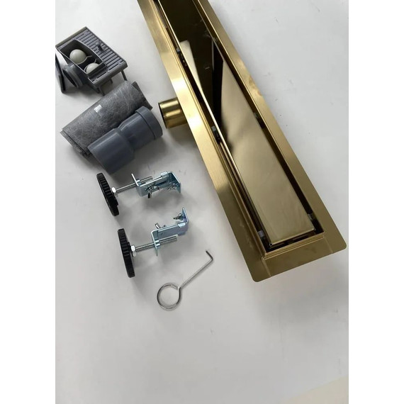 Трап TIM 60 см BAD487002GP, золото глянцевое (под плитку) - фото 3