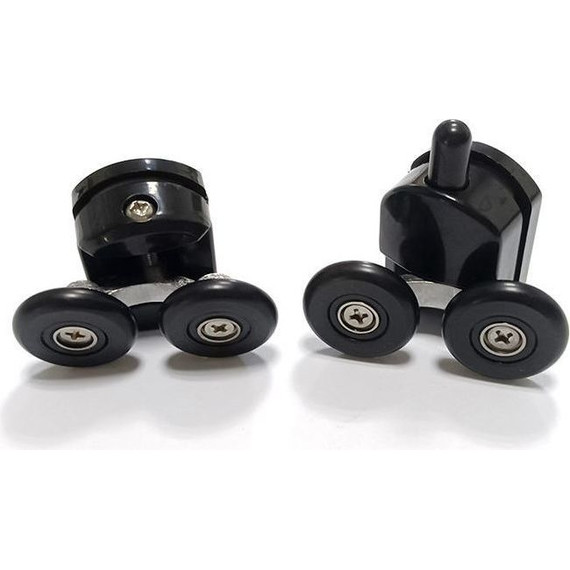 Душевое ограждение Abber Schwarzer Diamant 170x100 см AG30170BMH-S100BM, чёрный/матовое - фото 3