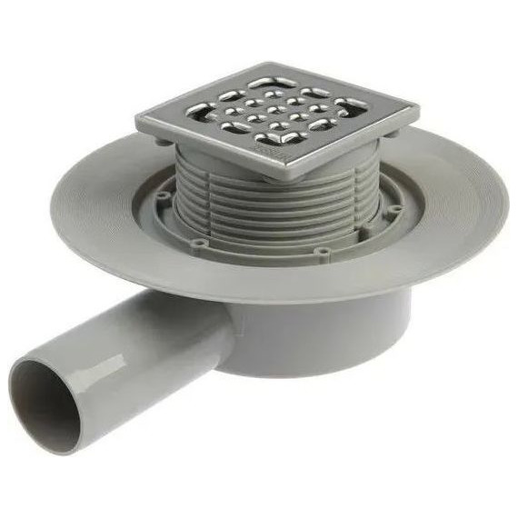 Трап Zeissler BAD661502 15 см, металлический - фото 