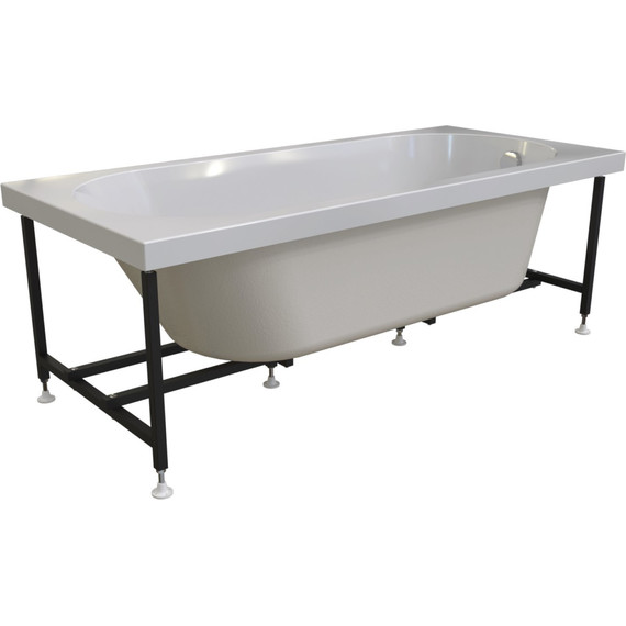 Ванна акриловая Радомир Виктория Лайт 160x70 см (в комплекте каркас), Размер - мм: 1600х700 - фото 5