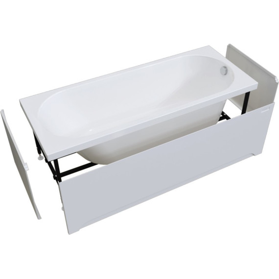 Ванна акриловая Радомир Виктория Лайт 160x70 см (в комплекте каркас), Размер - мм: 1600х700 - фото 6