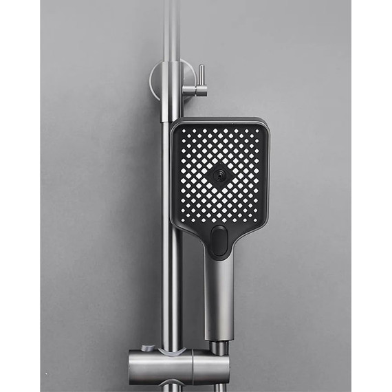 Душевая стойка Belz B24672-3, вороненая сталь - фото 8