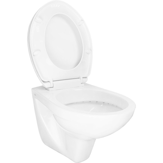 Унитаз подвесной безободковый Creo Ceramique Project PR1100N с крышкой микролифт - фото 3