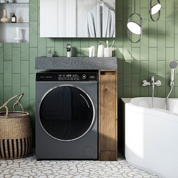 Раковина над стиральной машиной Акватон Рейн 80 см 1A72113KRW210 - фото 5