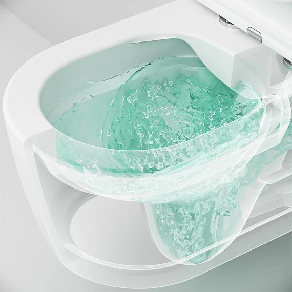 Унитаз подвесной безободковый Am.Pm Func C8F1700MWSC с крышкой микролифт - фото 7