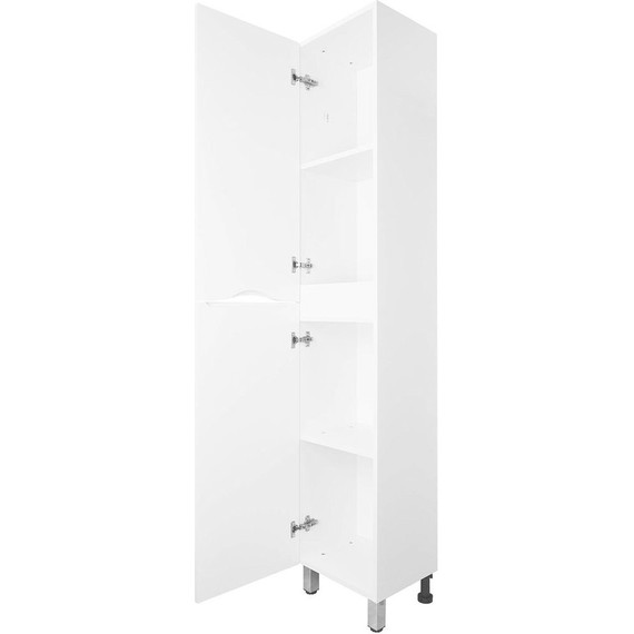 Пенал напольный Loranto Santorini 36 см CS00086964 L, белый глянцевый - фото 3