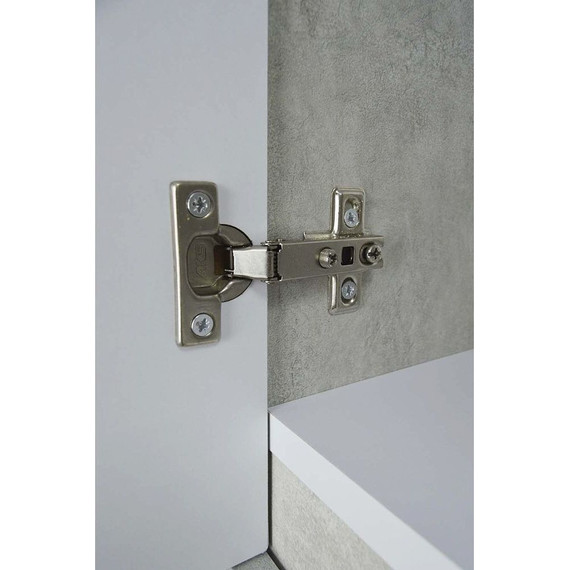 Пенал напольный Loranto Santorini 36 см CS00087005 L, светлый бетон - фото 5