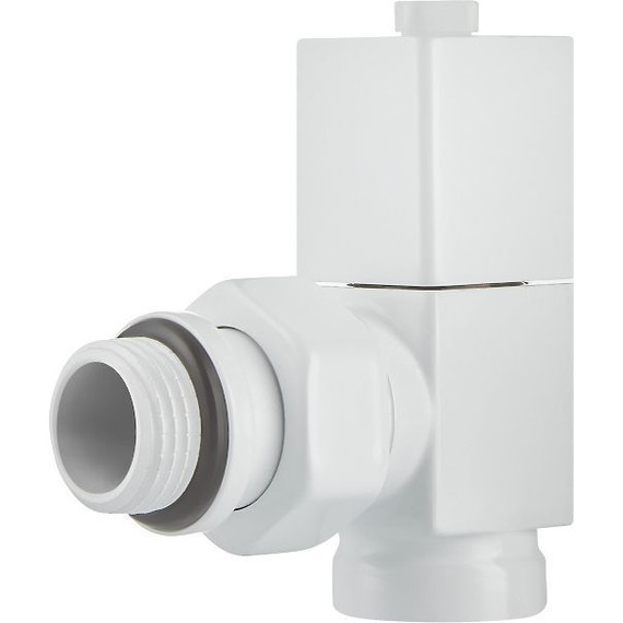 Вентиль для радиатора угловой Royal Thermo Cube 1/2" RTE 56.0007, белый - фото 6