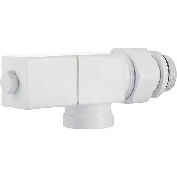 Вентиль для радиатора осевой Royal Thermo Cube 1/2" RTE 56.0003, белый - фото 7