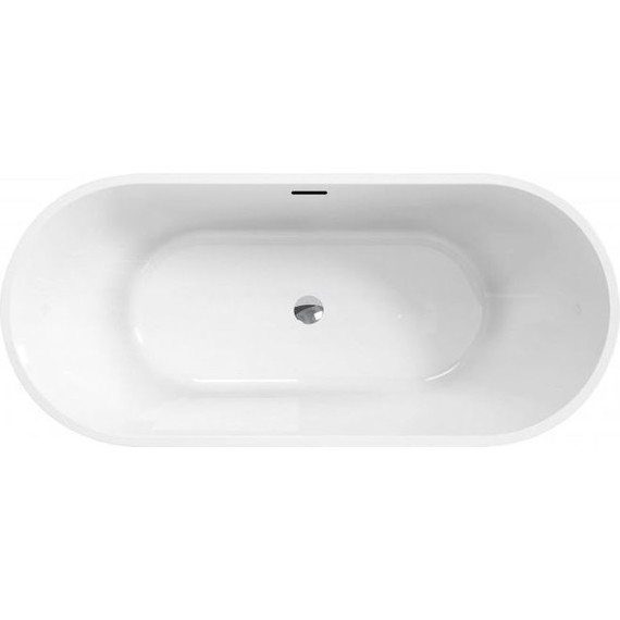 Ванна отдельностоящая BelBagno 140x72 см BB701-1400-720-K, Размер - мм: 1400х700 - фото 3