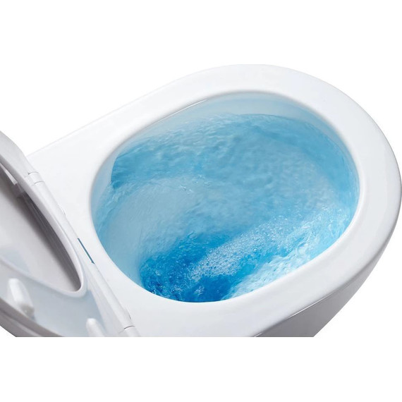 Инсталляция с подвесным унитазом комплект: Loranto 4501 с подвесным безободковым унитазом Azario Teramo AZ-0053-UQ сиденье микролифт (Система смыва торнадо) - фото 9