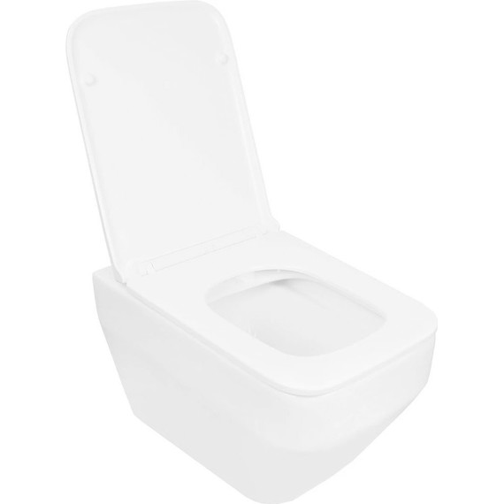 Инсталляция с подвесным унитазом комплект: Loranto 4501 с подвесным безободковым унитазом Azario Moneo AZ-0062 сиденье микролифт - фото 5