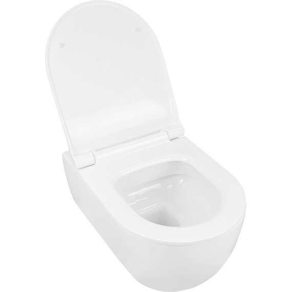 Инсталляция с подвесным унитазом комплект: Grohe Rapid SL 38772001 с подвесным безободковым унитазом Azario Ferio 87565 сиденье микролифт, крепление, кнопка смыва хром - фото 5