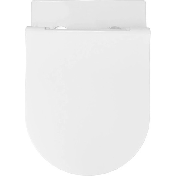 Инсталляция с подвесным унитазом комплект: Grohe Rapid SL 38772001 с подвесным безободковым унитазом Azario Ferio 87565 сиденье микролифт, крепление, кнопка смыва хром - фото 10