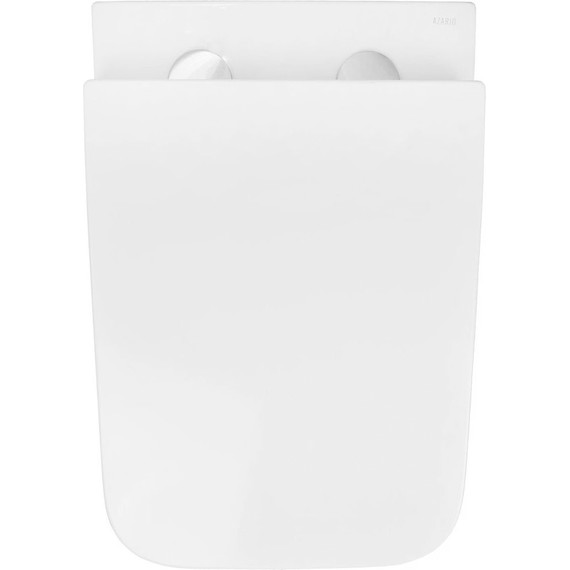 Инсталляция с подвесным унитазом комплект: Grohe Rapid SL 38772001 с подвесным безободковым унитазом Azario Moneo AZ-0062 сиденье микролифт, крепление, кнопка смыва хром - фото 13