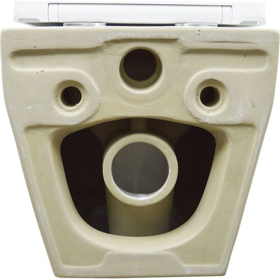 Инсталляция с подвесным унитазом комплект: Grohe Rapid SL 38772001 с подвесным безободковым унитазом Azario Moneo AZ-0062 сиденье микролифт, крепление, кнопка смыва хром - фото 12