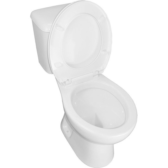 Унитаз-компакт Loranto Lino CS-CT8812 с тонкой крышкой микролифт - фото 3